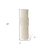 23" Jumbo Organic Textured Sand Vase