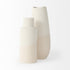 Blush Two Tone Organic Crackle Glaze Ceramic Vase