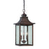 St. Charles 3-Light Acopper Patina Hanging Light