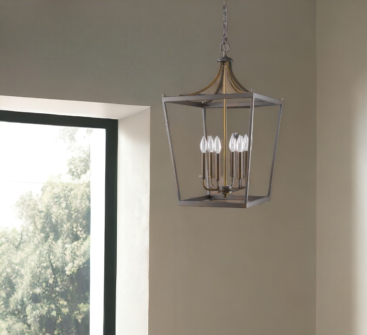 Kennedy 6-Light Oil-Rubbed Bronze Foyer Pendant