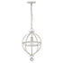 Callie 1-Light Country White Pendant