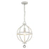 Callie 1-Light Country White Pendant