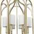 Ellie 6-Light Washed Gold Foyer Pendant