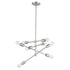 Calix 8-Light Satin Nickel Pendant