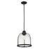 Stanton 1-Light Matte Black Pendant