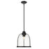 Stanton 1-Light Matte Black Pendant