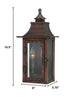 St. Charles 2-Light Acopper Patina Wall Light