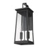 Alden 2-Light Matte Black Wall Light