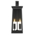 Alden 2-Light Matte Black Wall Light