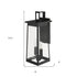 Alden 2-Light Matte Black Wall Light