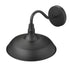 Burry 1-Light Matte Black Wall Light