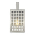 Letzel 1-Light Satin Nickel Wall Light