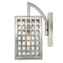 Letzel 1-Light Satin Nickel Wall Light