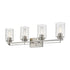 Orella 4-Light Satin Nickel Vanity