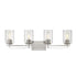 Orella 4-Light Satin Nickel Vanity