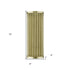 Basetti 1-Light Gold Sconce