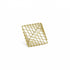 Petite Gold Metal Decorative Sculpture