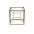 Jumbo Metal 3D Cube Decorative Sculpture