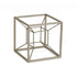 Metal 3D Cube Decorative Sculpture