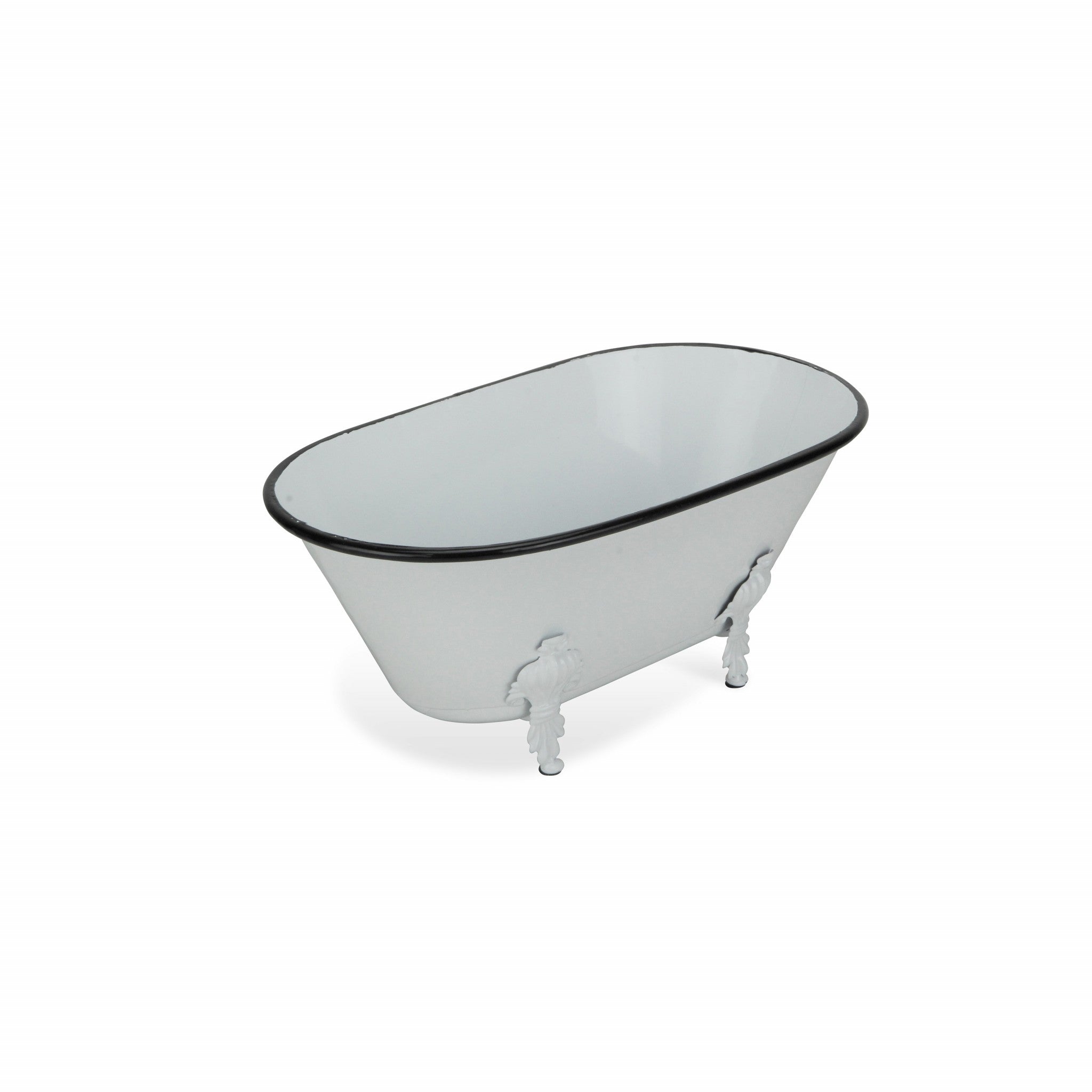 Jumbo White Bathtub Decorative Sculpture