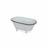 Jumbo White Bathtub Decorative Sculpture