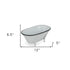 Jumbo White Bathtub Decorative Sculpture