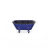 Royal Blue Bathtub Decorative Sculpture