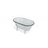 White Bathtub Decorative Sculpture