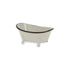 Petite Light Gray Bathtub Decor Piece