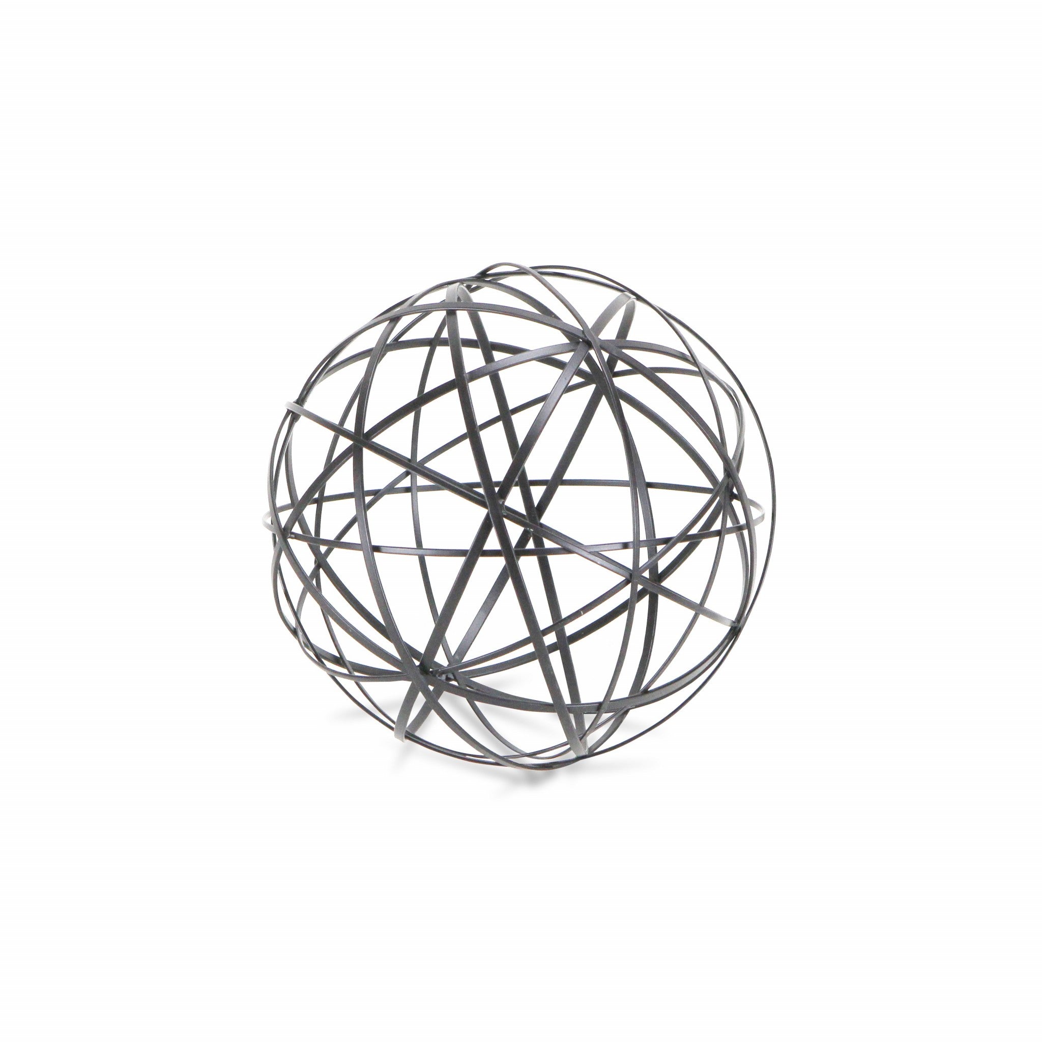 Black Metal Wire Decorative Sculpture