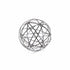 Black Metal Wire Decorative Sculpture