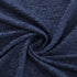 Navy Blue Soft Textured Shower Curtain