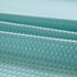 Teal Sheer and Grid Shower Curtain and Liner Set