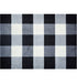 2' x 3' Black and White Buffalo Check Washable Floor Mat