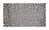 2' x 4' Gray and Brown Cheetah Washable Floor Mat