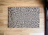 2' x 3' Gray and Brown Cheetah Washable Floor Mat