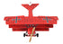 c1916 Red Baron Fokker Triplane Model Sculpture