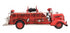 c1938 Ford Red Fire Engine Sculpture