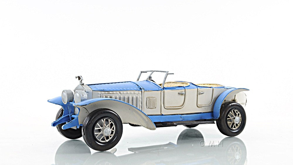 c1928 Sports Rolls Royce Phantom Car Model Sculpture