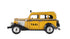 c1933 Vintage Checker Taxi Cab Model Sculpture