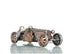 c1924 Bugatti Bronze and Silver Racecar Model Sculpture