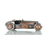 c1924 Bugatti Bronze and Silver Racecar Model Sculpture