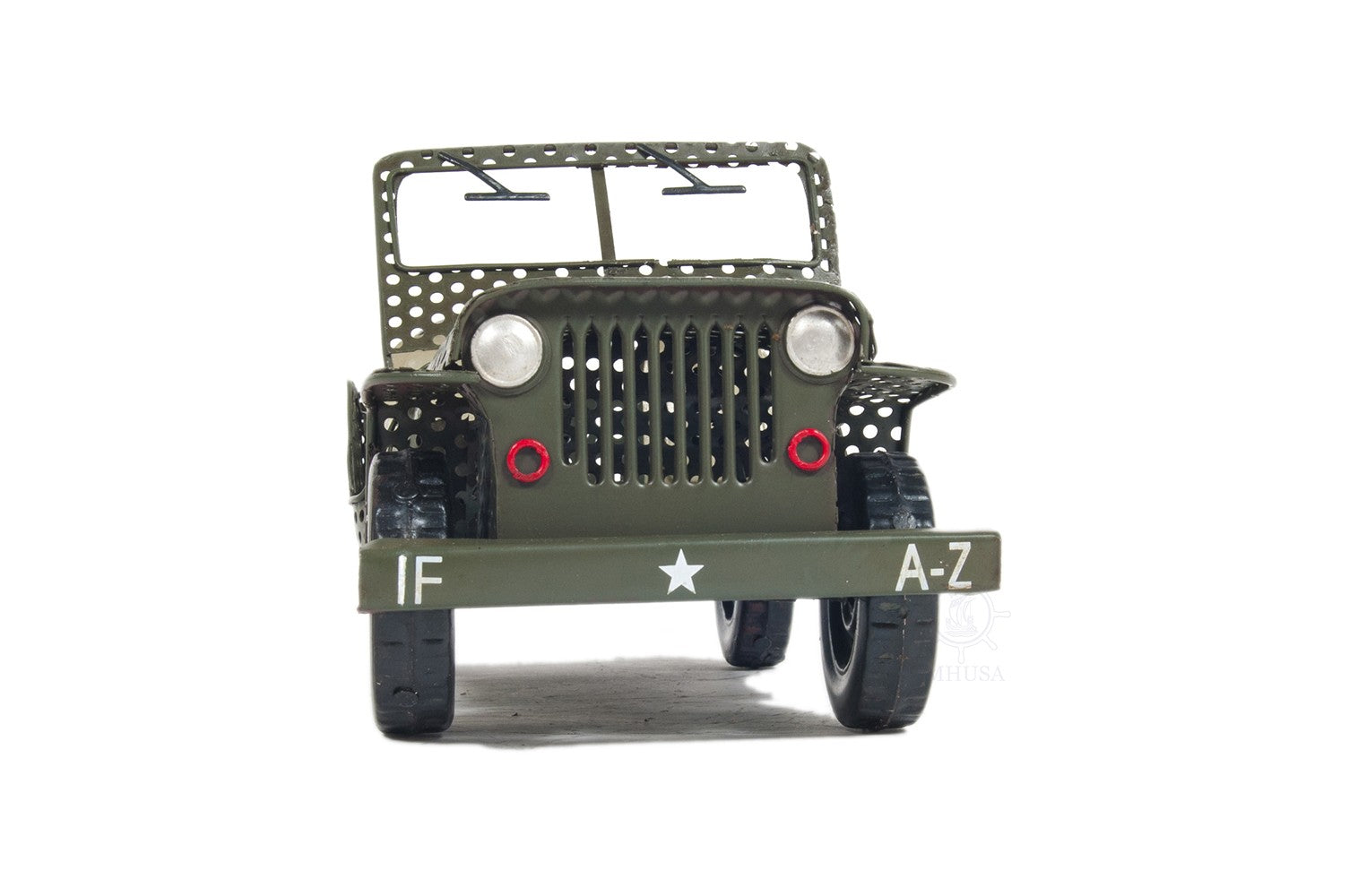 c1945 Willys CJ-2A Overland Jeep Sculpture