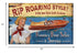 Vintage Style Boat Advertisement Wall Art