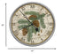 18" Vintage Douglas Fir Pine Sprig Wall Clock