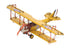 c1918 Yellow Curtiss Biplane Model Sculpture