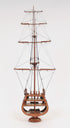 34" Brown Boat Model Sculpture