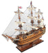 27" HMS Victory Hand Painted Ship Sculpture