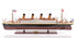 14" Black and Red 1912 RMS Titanic Large Boat Hand Painted Decorative Boat