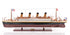 10" Black and Red 1912 RMS Titanic Small Boat Hand Painted Decorative Boat